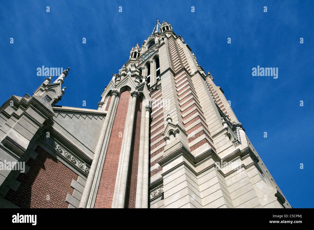 Il neo-gotica di San Isidro cattedrale di San Isidro, Buenos Aires, Argentina Foto Stock