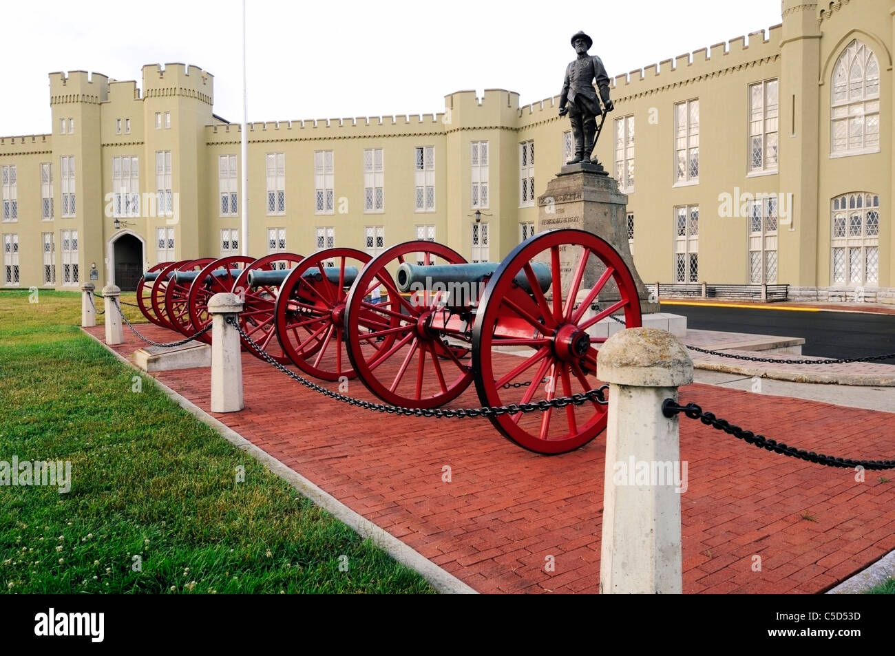 Virginia Military Institute VMI United States Army Officer College situato in Lexington Virginia Foto Stock