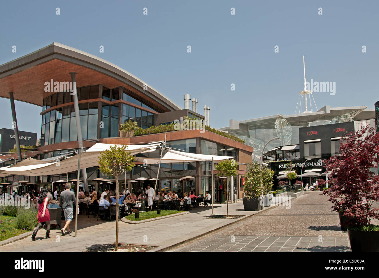 Panino Guisto una famosa caffetteria italiana Istanbul Istinye Park shopping mall è un unico stile di vita urbano ambiente Foto Stock