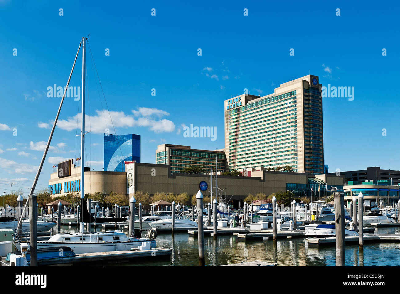 Trump Marina casino, Atlantic City, New Jersey, STATI UNITI D'AMERICA Foto Stock