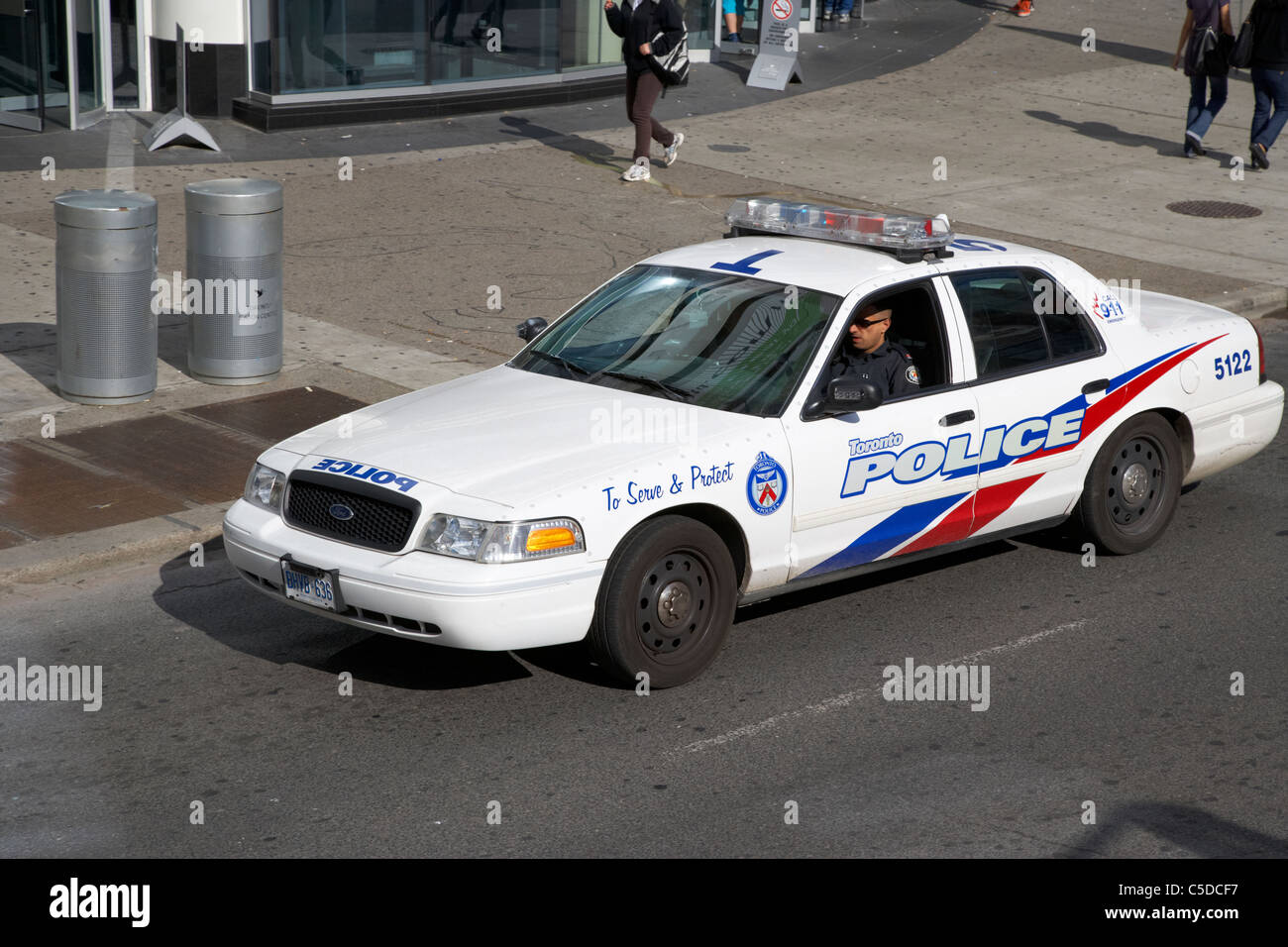 Toronto squadra di polizia auto di pattuglia toronto ontario canada Foto Stock