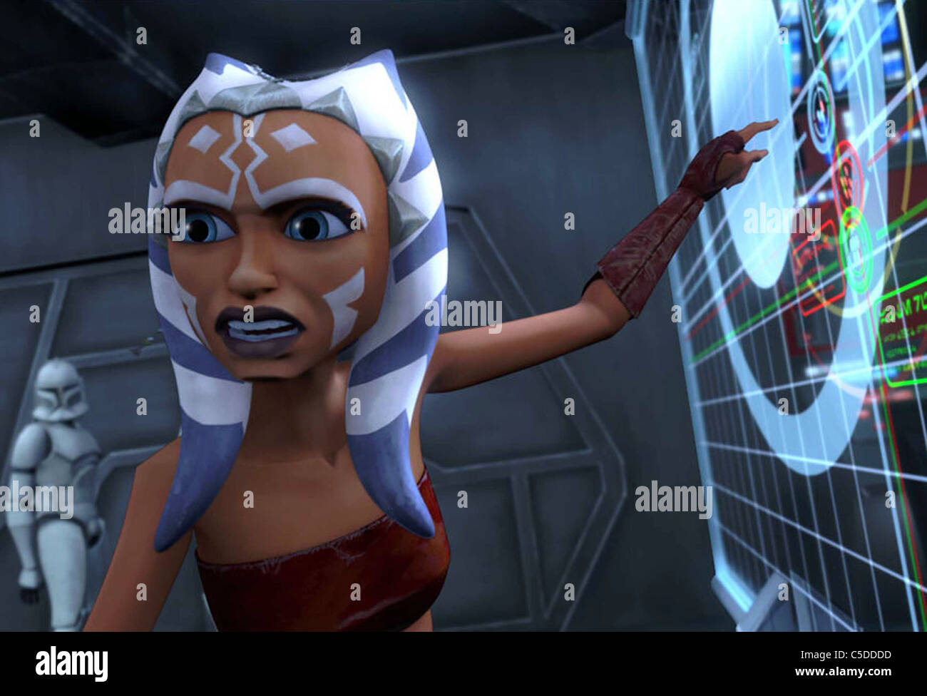 STAR WARS: The Clone Wars (ANI) (2008) DAVE FILONI (DIR) CLON 007 COLLEZIONE MOVIESTORE LTD Foto Stock