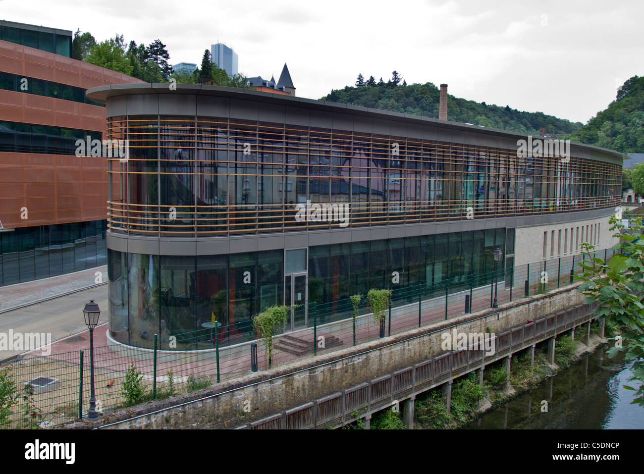 Global corporate headquarters di SKYPE Lussemburgo Foto Stock