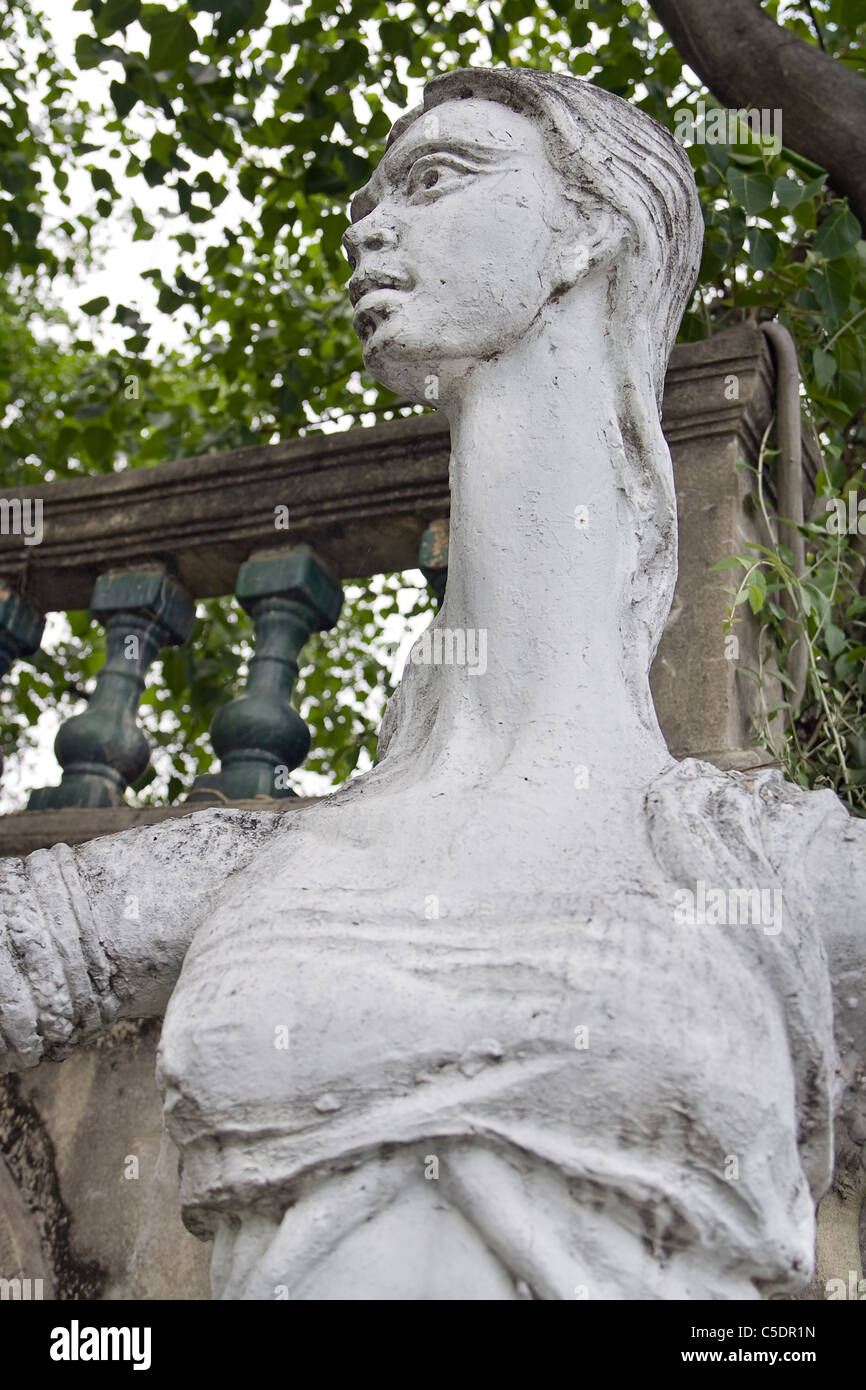Statua femminile dalla Tailandese ballata Foto Stock