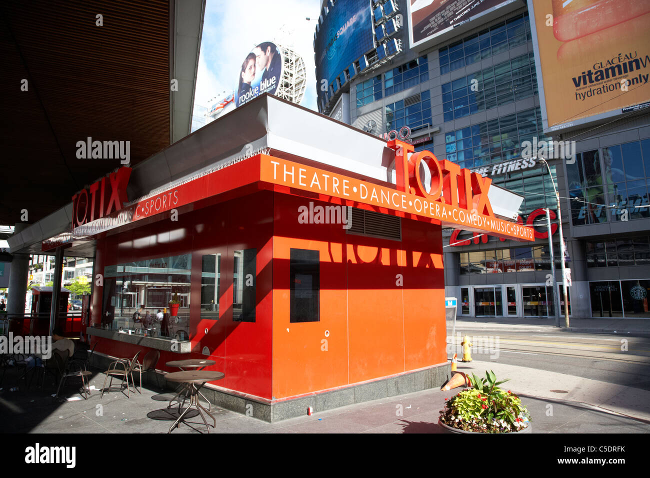 Totix toronto gazzetta ticket shop yonge-dundas square ontario canada Foto Stock