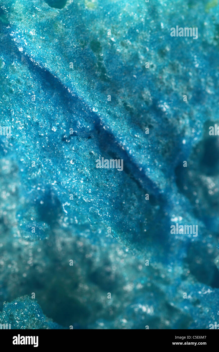 Spugna blu struttura sfondo texture Foto Stock