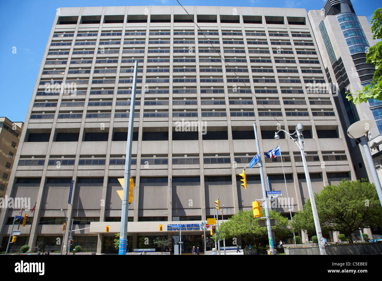 Mount Sinai hospital Giuseppe e wolf lebovic complesso sanitario toronto ontario canada Foto Stock