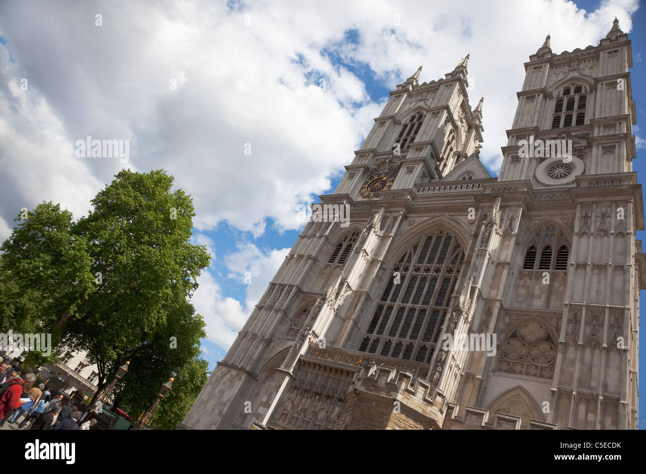 Inghilterra, London, Westminster Abbey esterno. Foto Stock