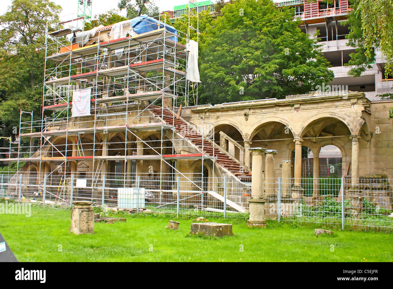 La rovina di piacere Ducale Palace (Lusthaus) a Stoccarda Foto Stock