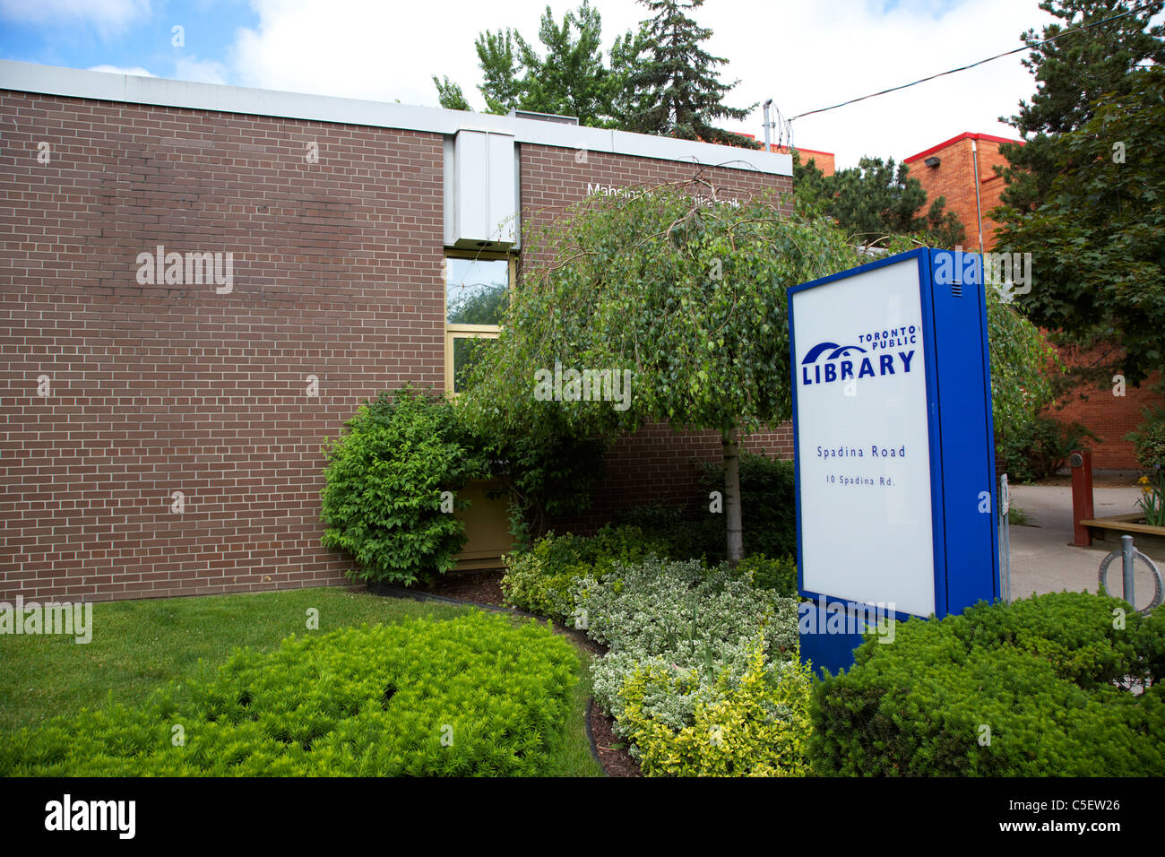 Toronto Public Library filiale locale spadina road ontario canada Foto Stock