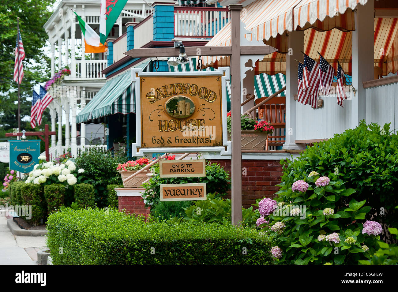 Saltwood house b&b, Cape May, NJ, Stati Uniti d'America Foto Stock