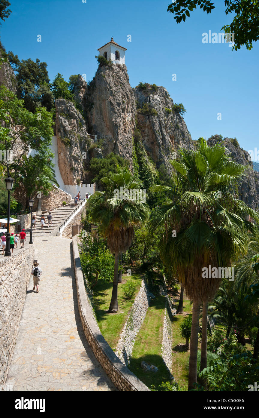 Guadalest Spagna Foto Stock
