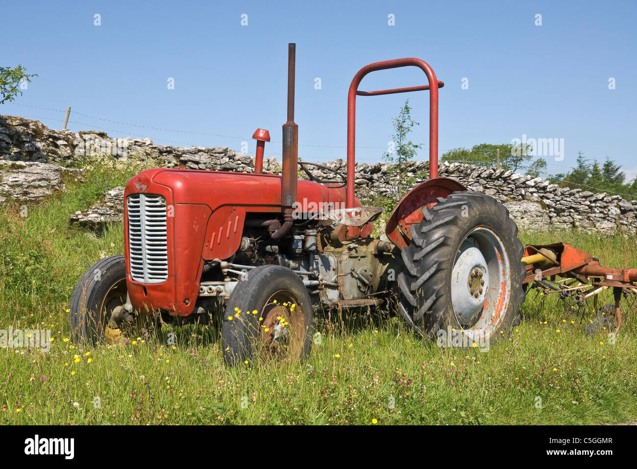 Targa In Latta Massey Ferguson 20x30 Cm – Decorazione Metallica Per Garage E Officina