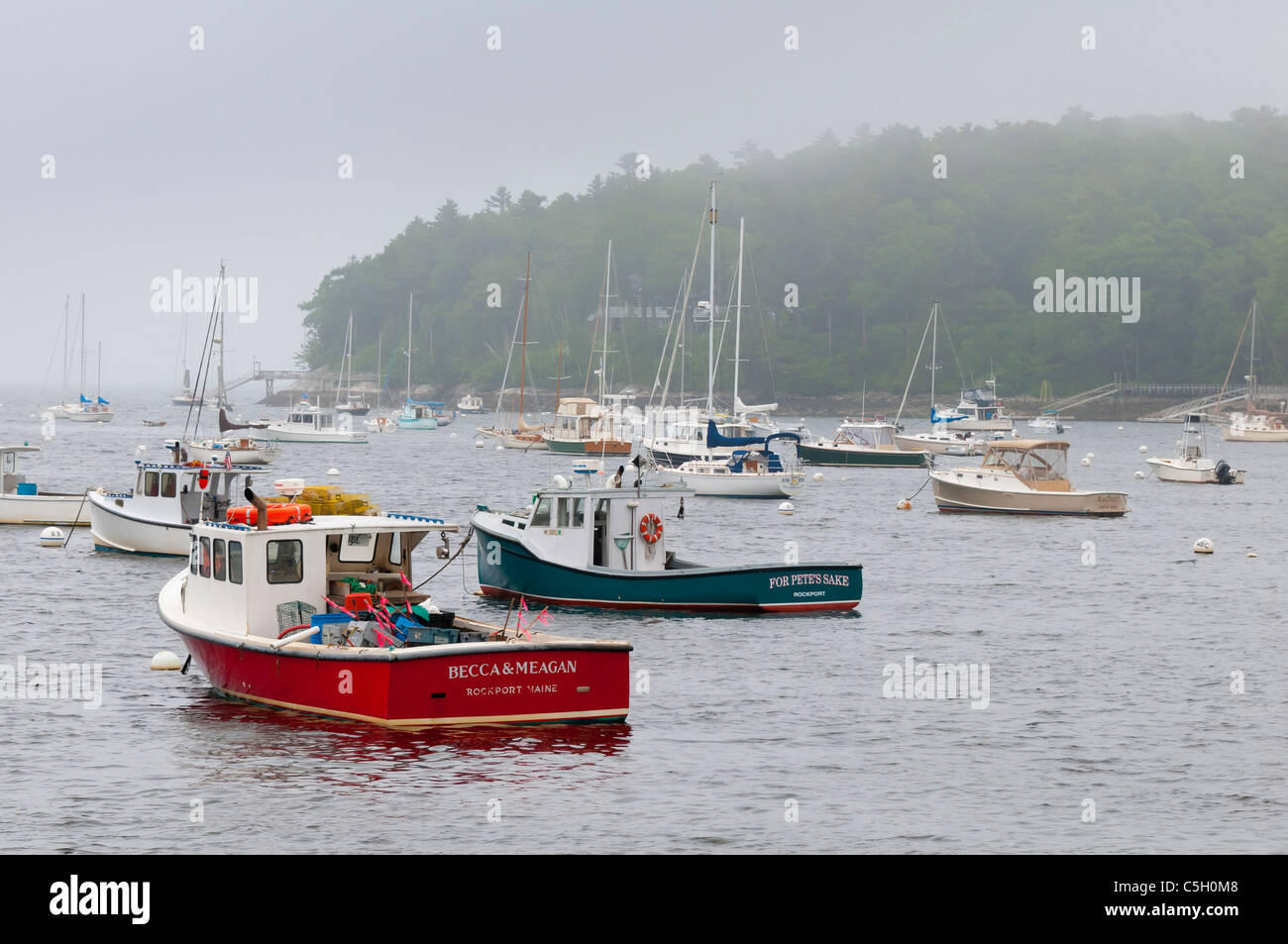 Rockport Knox County, Maine, Stati Uniti Foto Stock