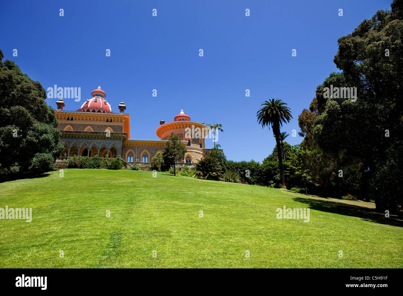 Palazzo di Monserrate nel villaggio di Sintra, Lisbona, Portogallo Foto Stock