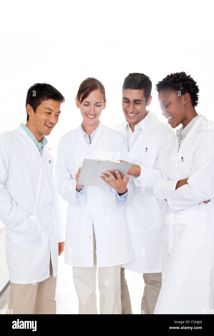 Scienziati Foto Stock
