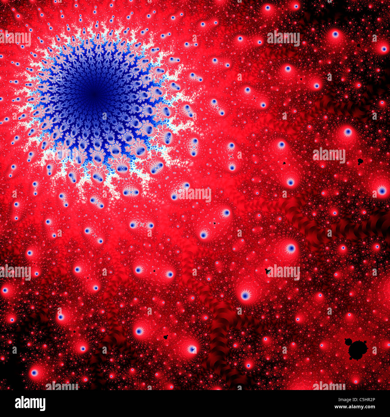 Mandelbrot fractal Foto Stock