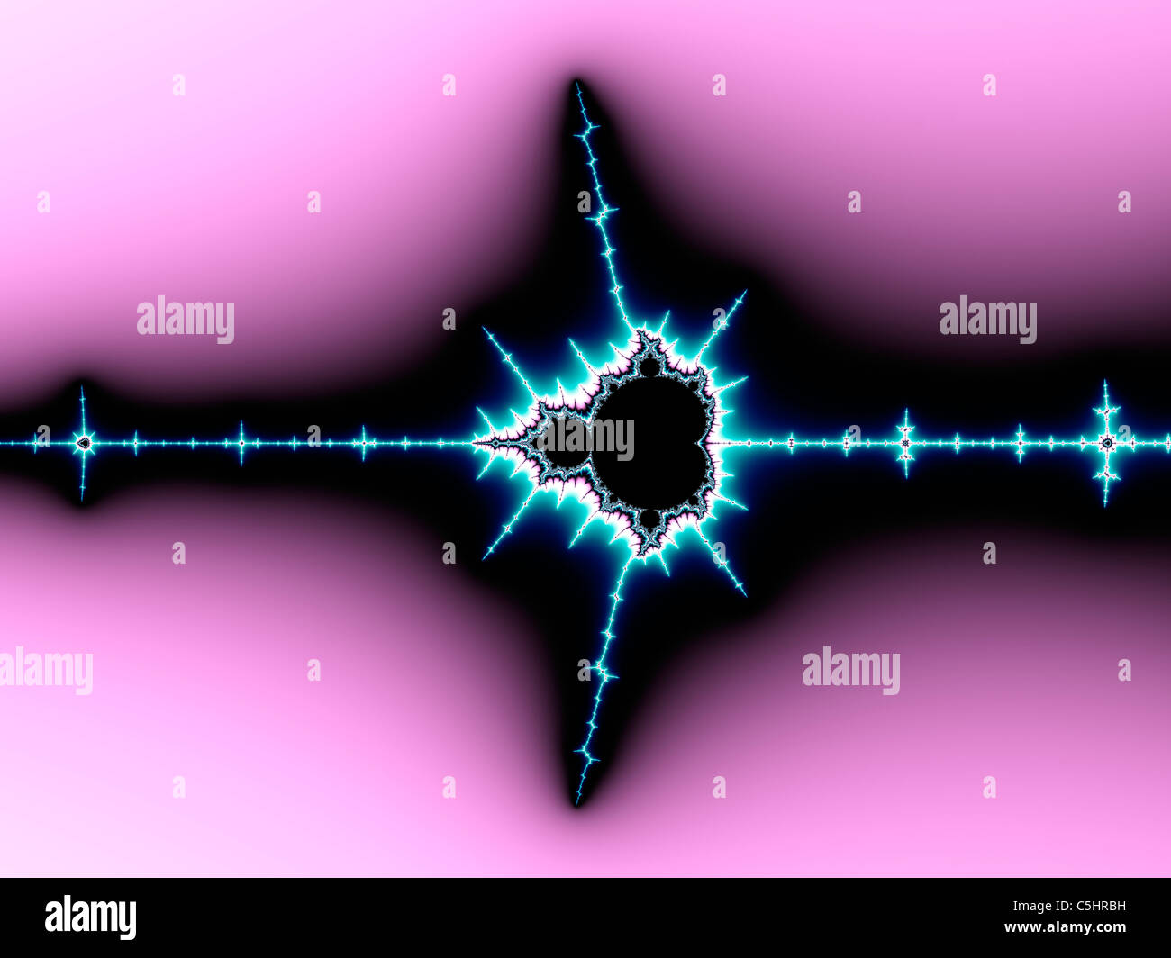 Mandelbrot fractal Foto Stock