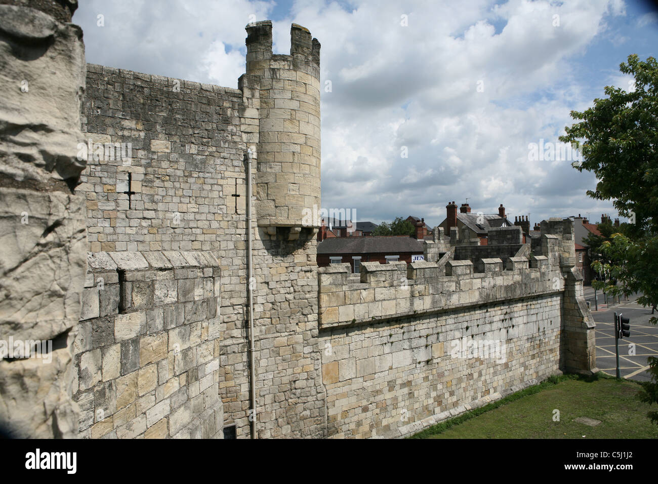 Walmgate bar York North Yorkshire England Regno Unito Europa Foto Stock