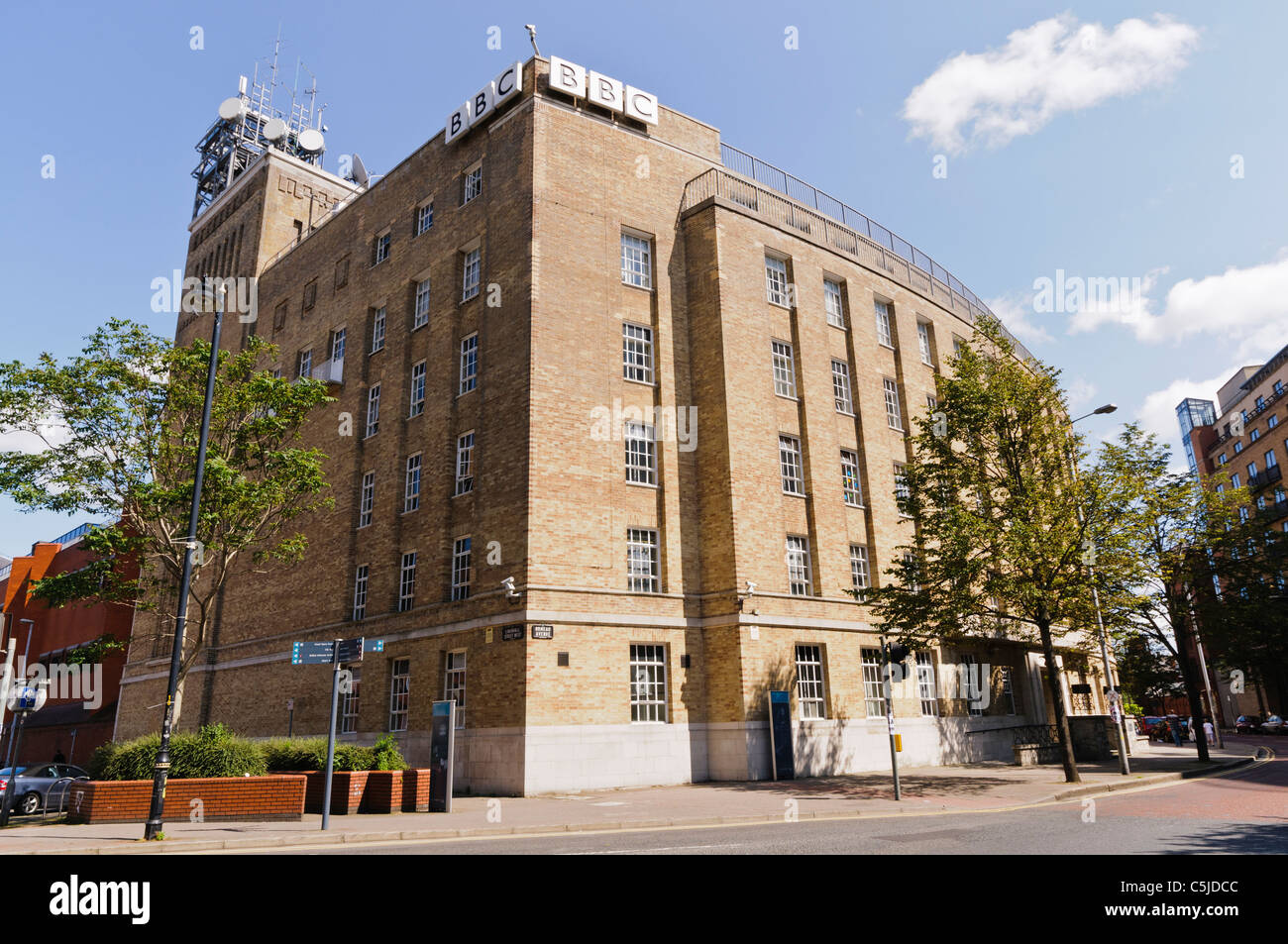 BBC Broadcasting House, Belfast Foto Stock