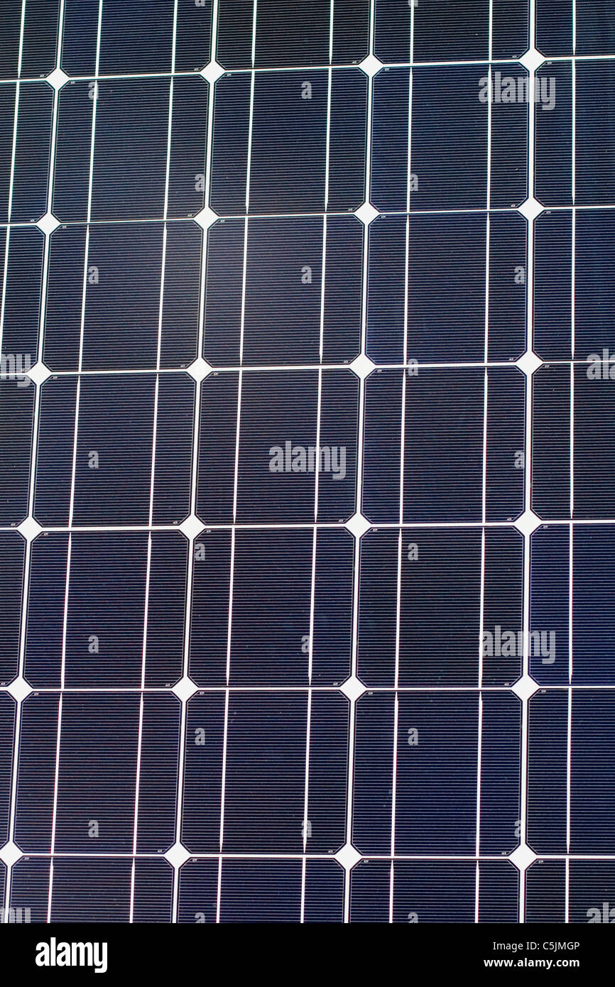 "Modulo fotovoltaico' pannello solare Foto Stock
