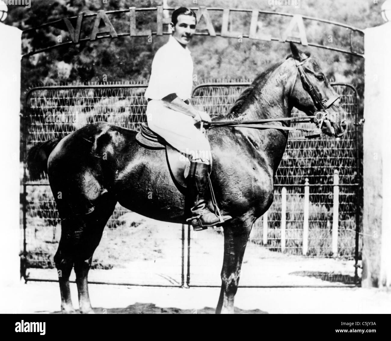 Rodolfo Valentino Foto Stock