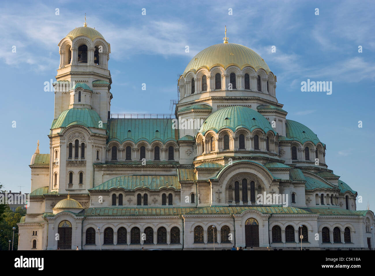 Cattedrale di Alexander Nevski, Sofia, Bulgaria Foto Stock