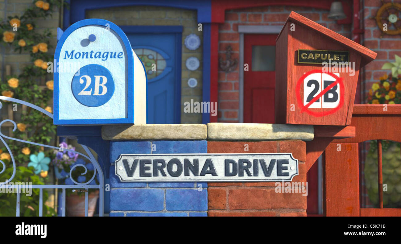 Gnomeo & Juliet anno : 2011 USA Direttore : Kelly Asbury animazione Foto Stock