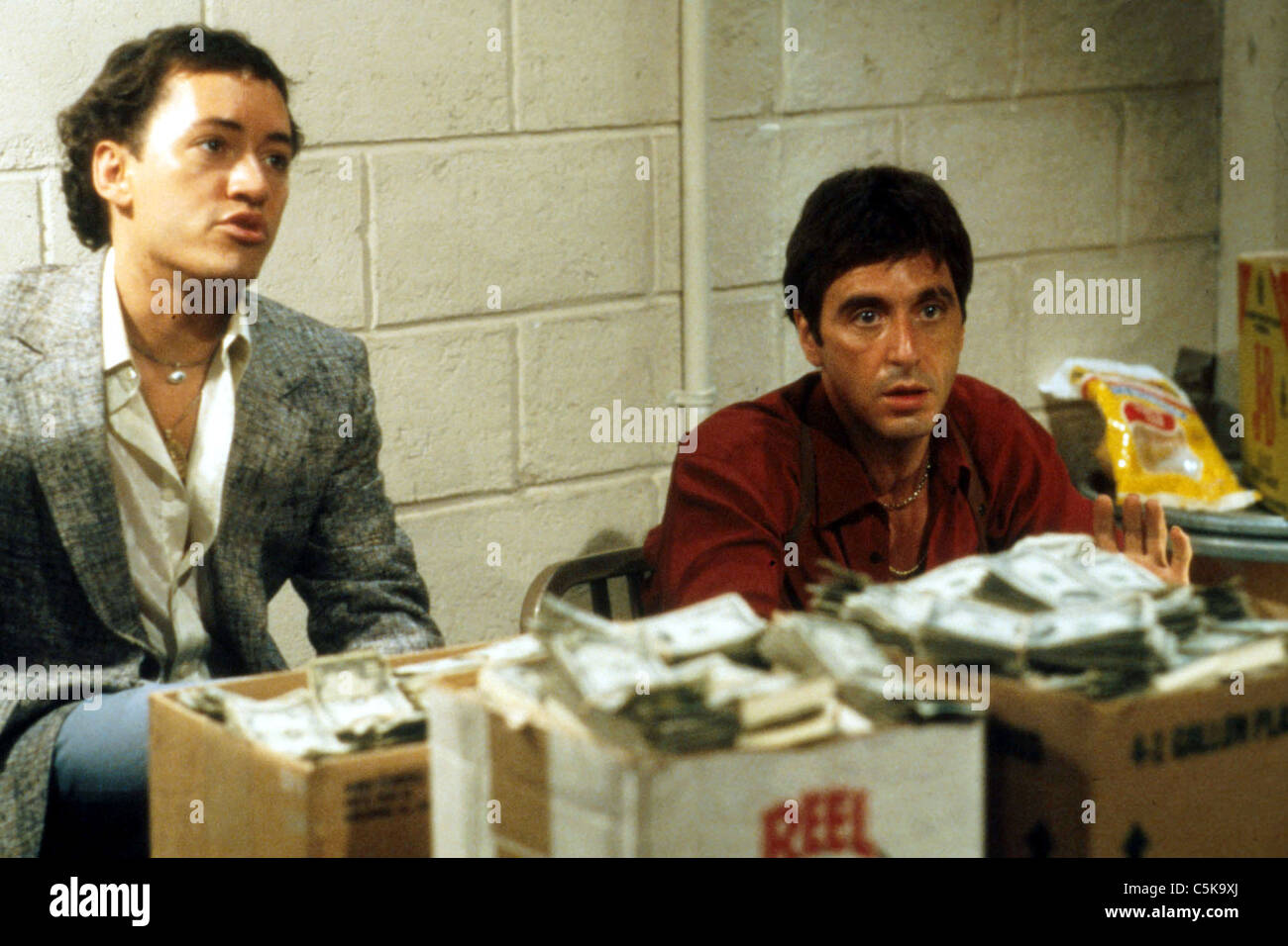 Scarface Anno: 1983 USA Regia: Brian De Palma Ángel Salazar, Al Pacino Foto Stock