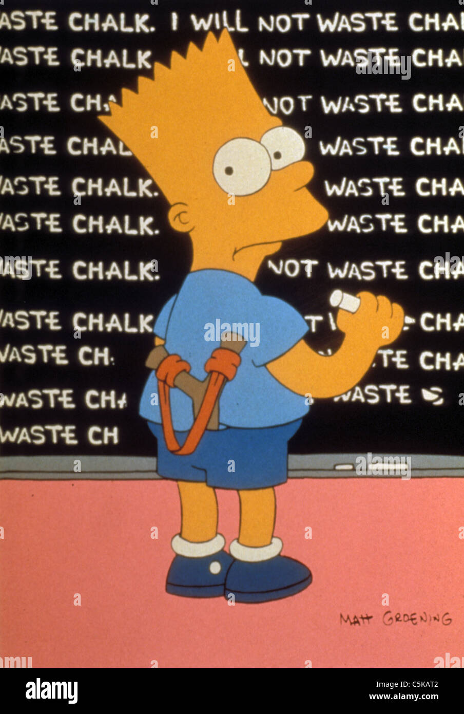 I Simpson serie TV 1989 - ???? Creato da Matt Groening animazione Foto Stock