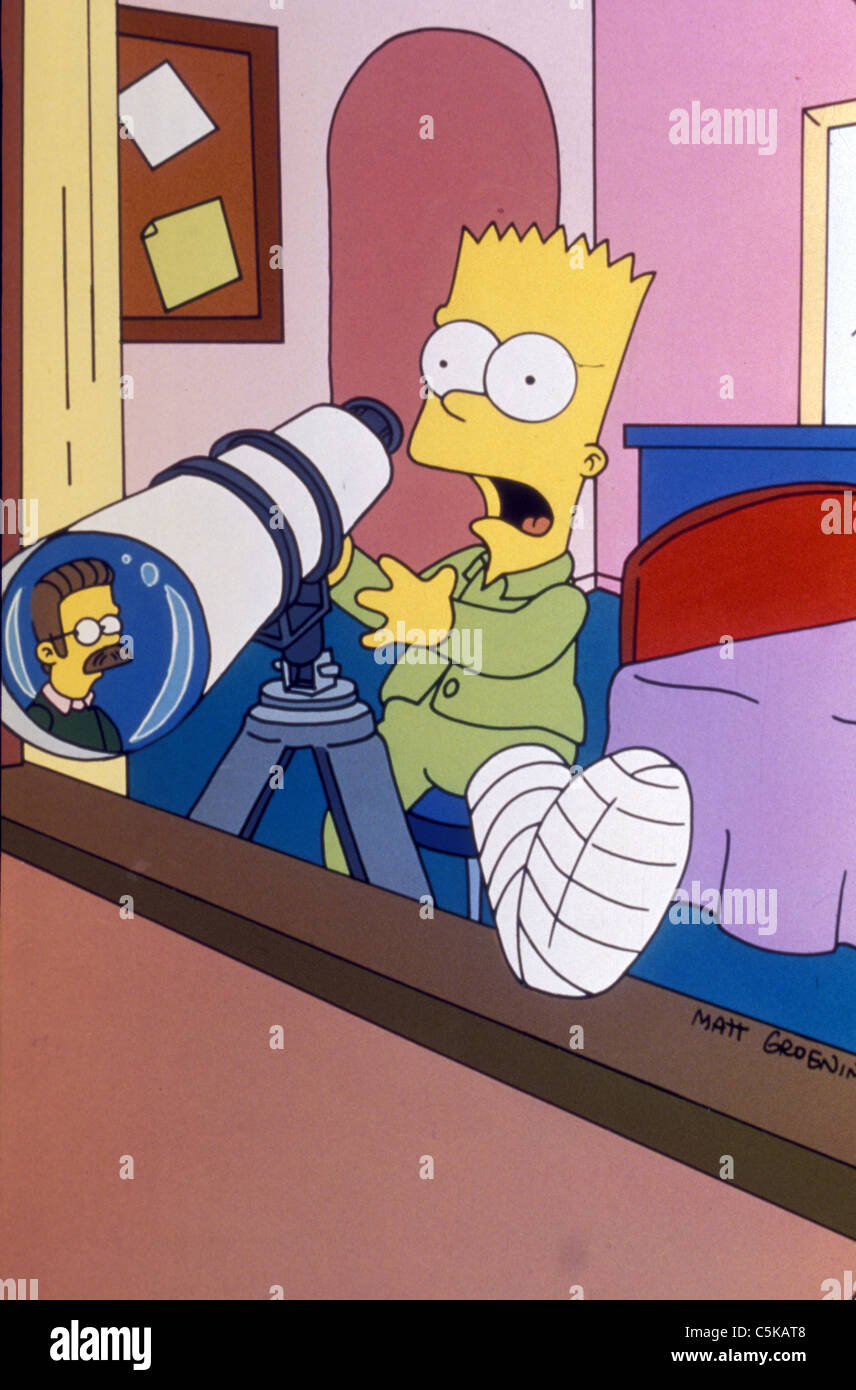 I Simpson serie TV 1989 - ???? Creato da Matt Groening animazione Foto Stock