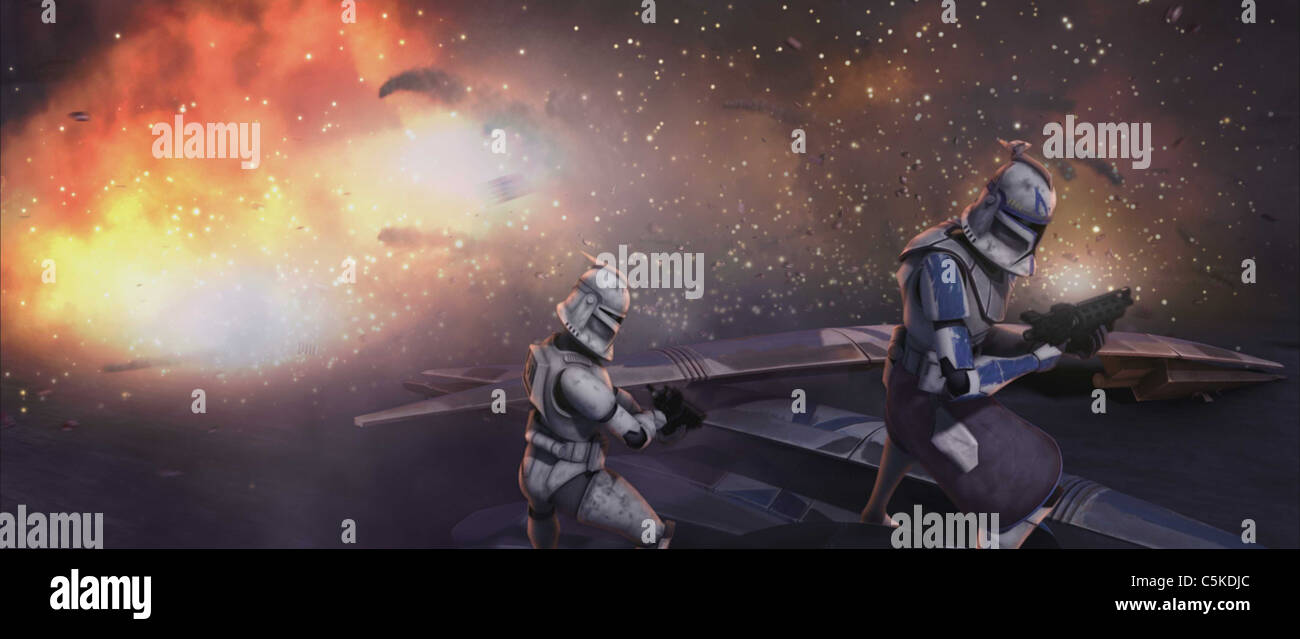 Star Wars: The Clone Wars Anno : 2008 - USA Direttore: Dave Filoni animazione Foto Stock