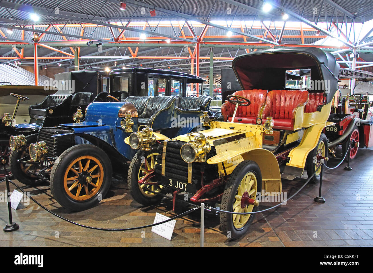 1903 DeDietrich francese 24hp touring car, il National Motor Museum di Beaulieu, New Forest, Hampshire, Inghilterra, Regno Unito Foto Stock