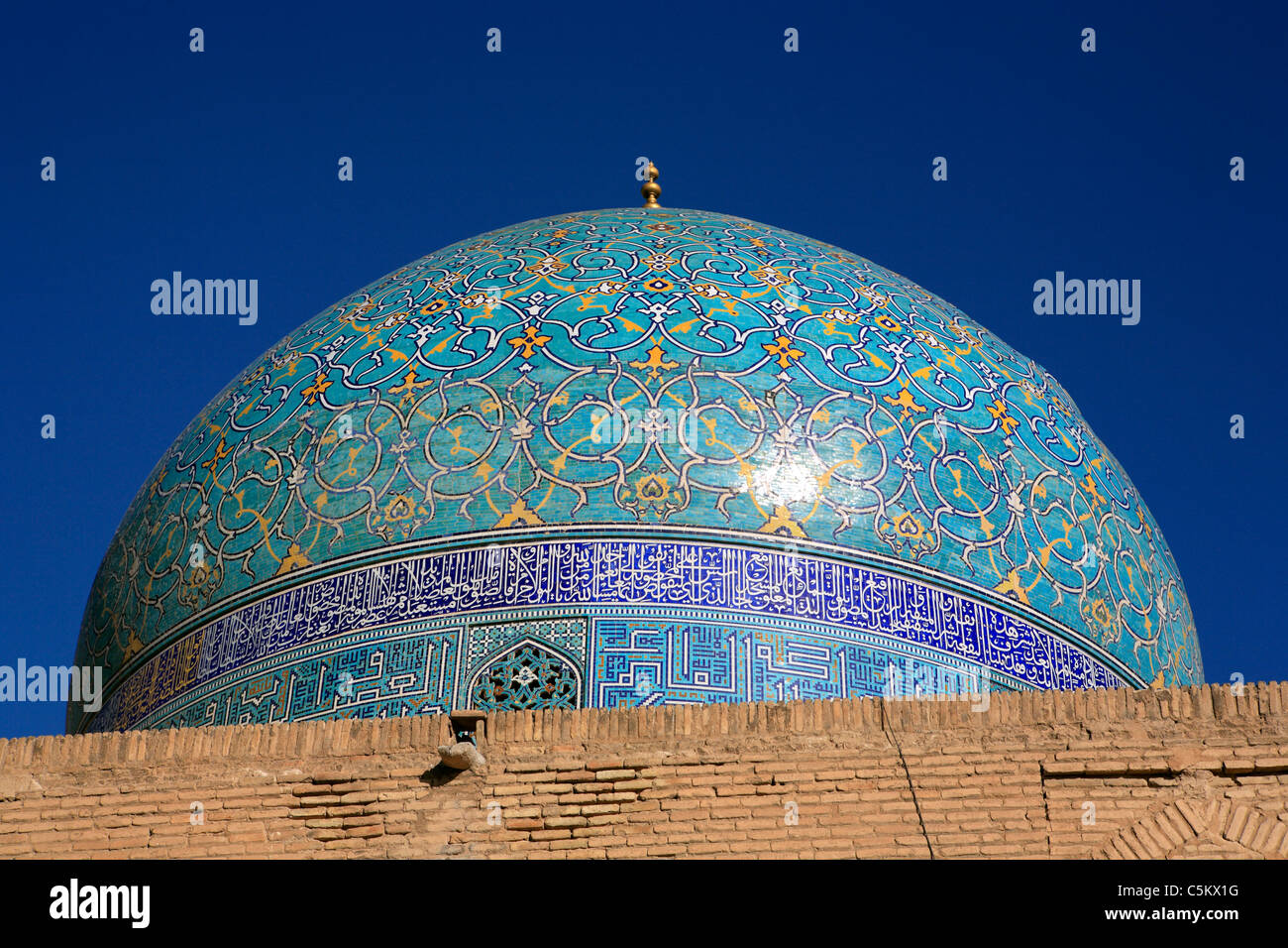 L Imam (ex Shah) moschea (1612-1630), di Isfahan, Iran Foto Stock