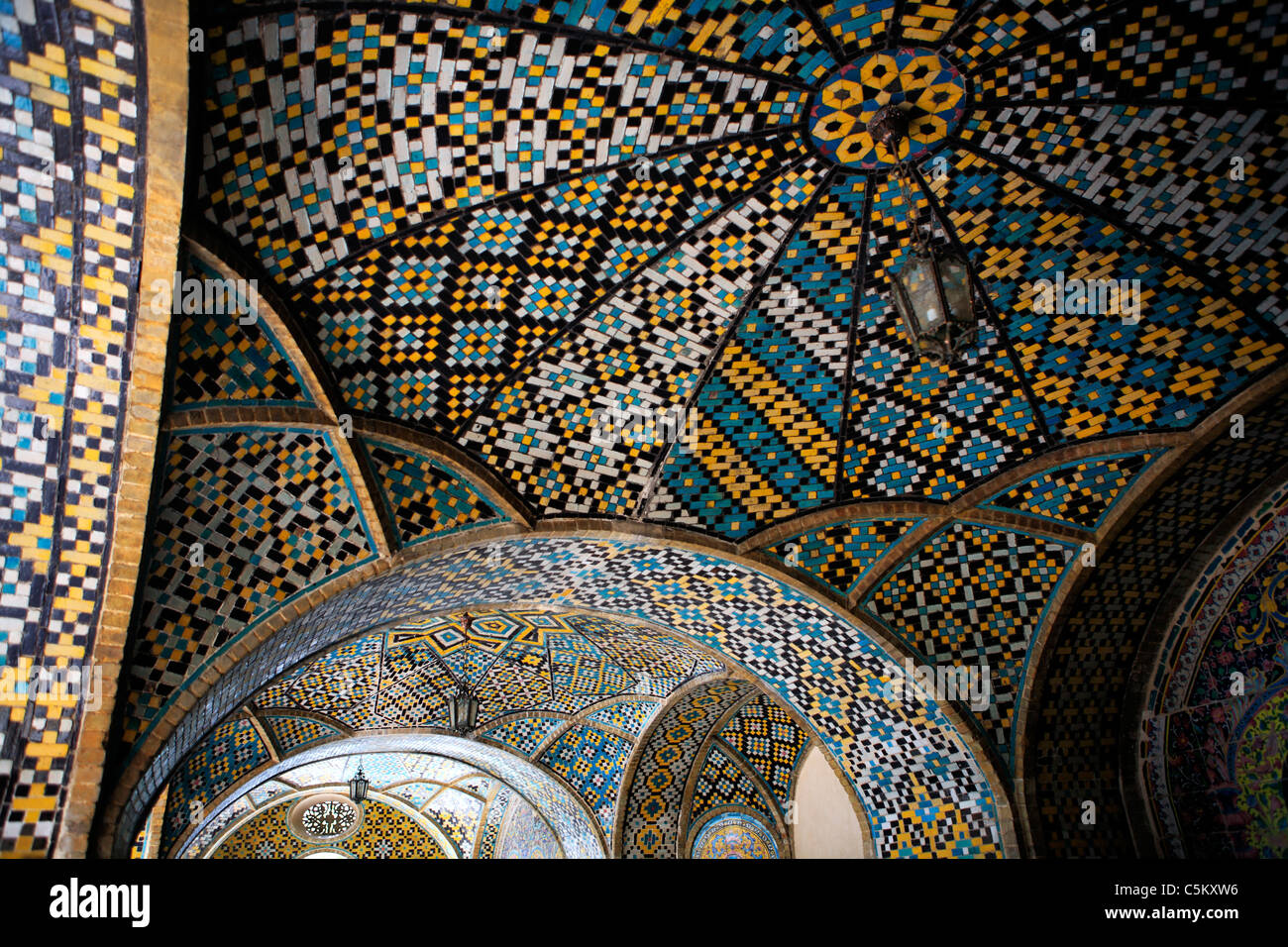 Golestan palace, Teheran, Iran Foto Stock