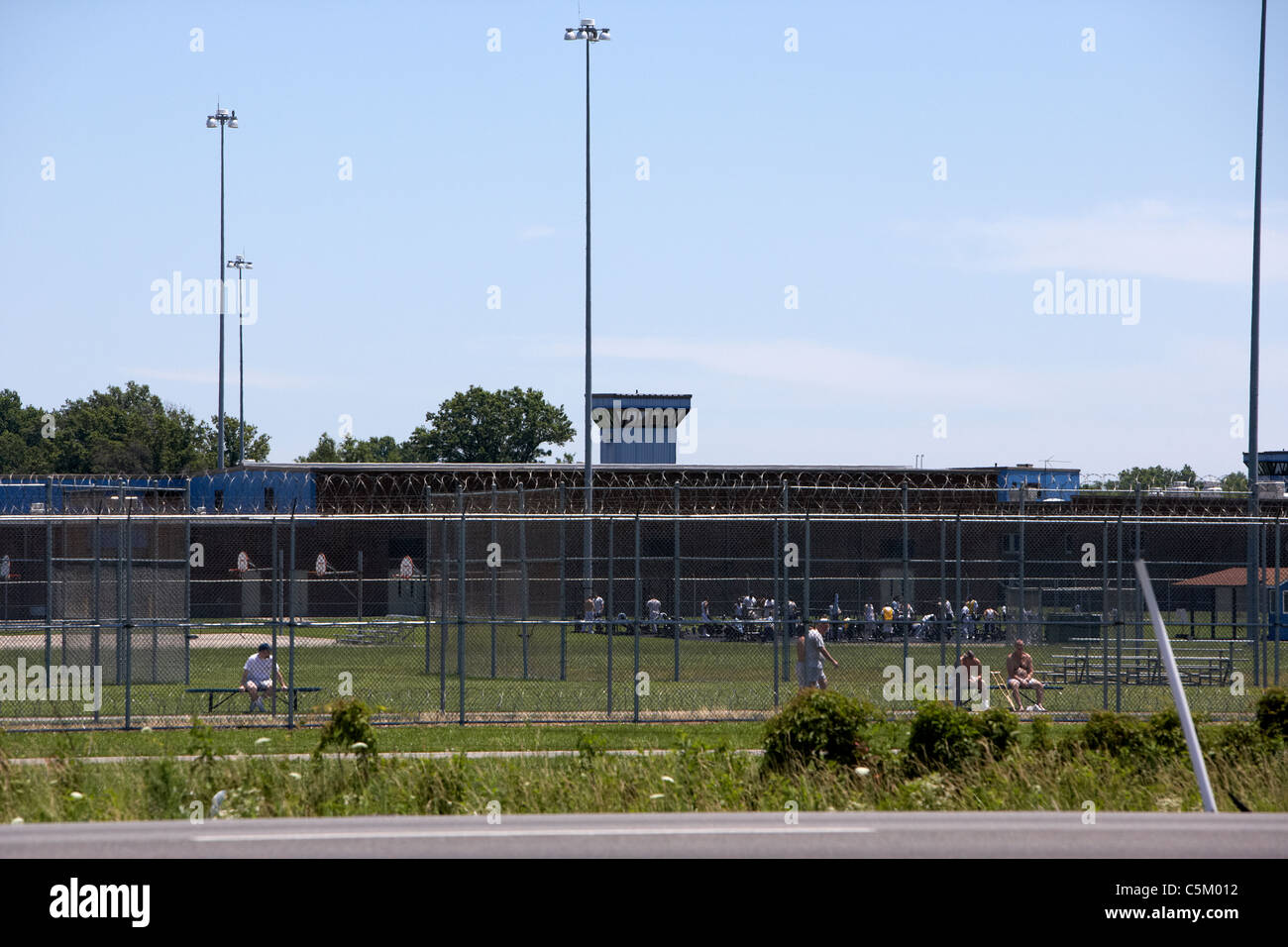 Stati Uniti carcere big muddy river correzionali facility usa Foto Stock