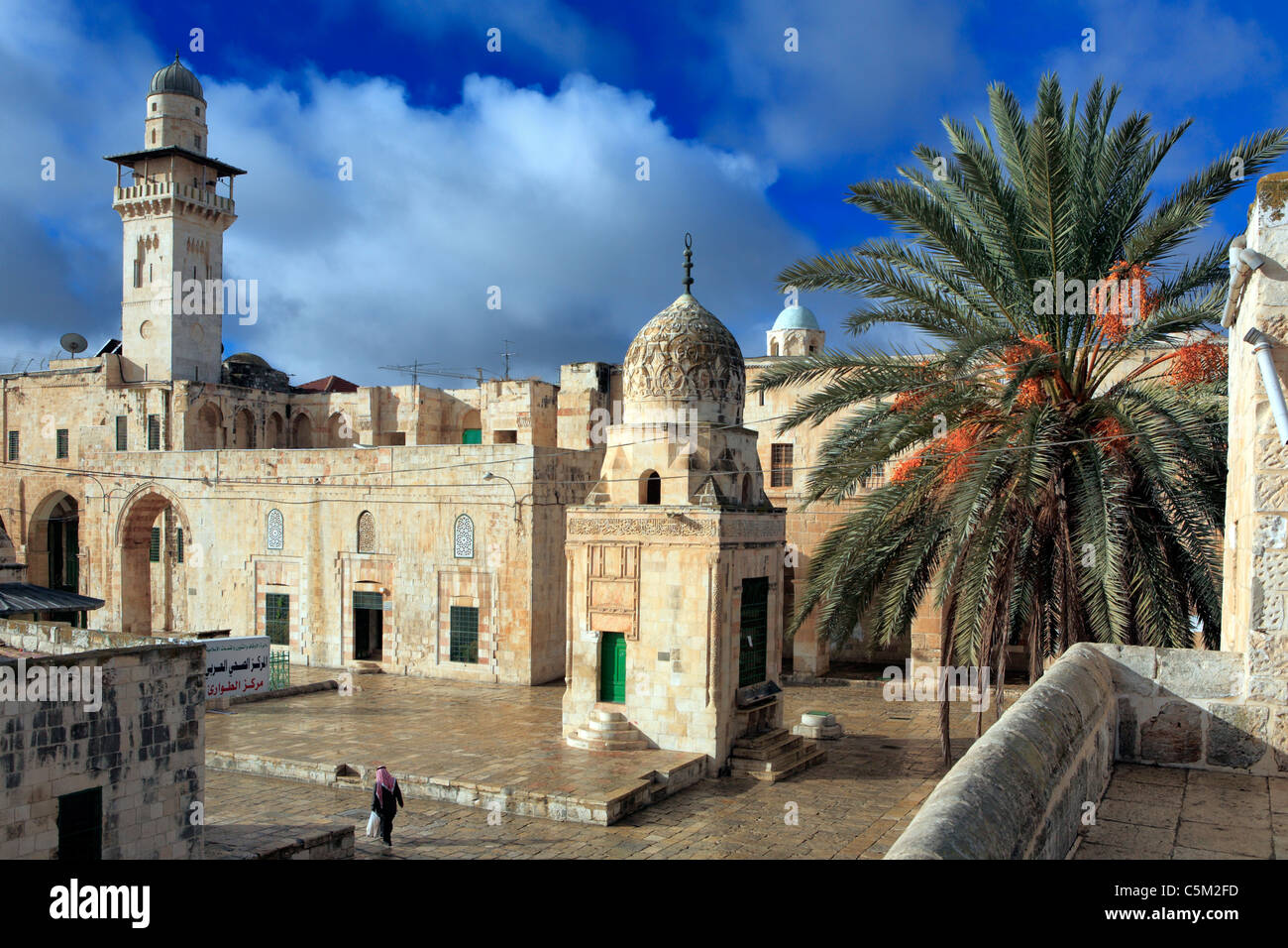 Moschea Al Aqsa (XI secolo), Gerusalemme, Israele Foto Stock