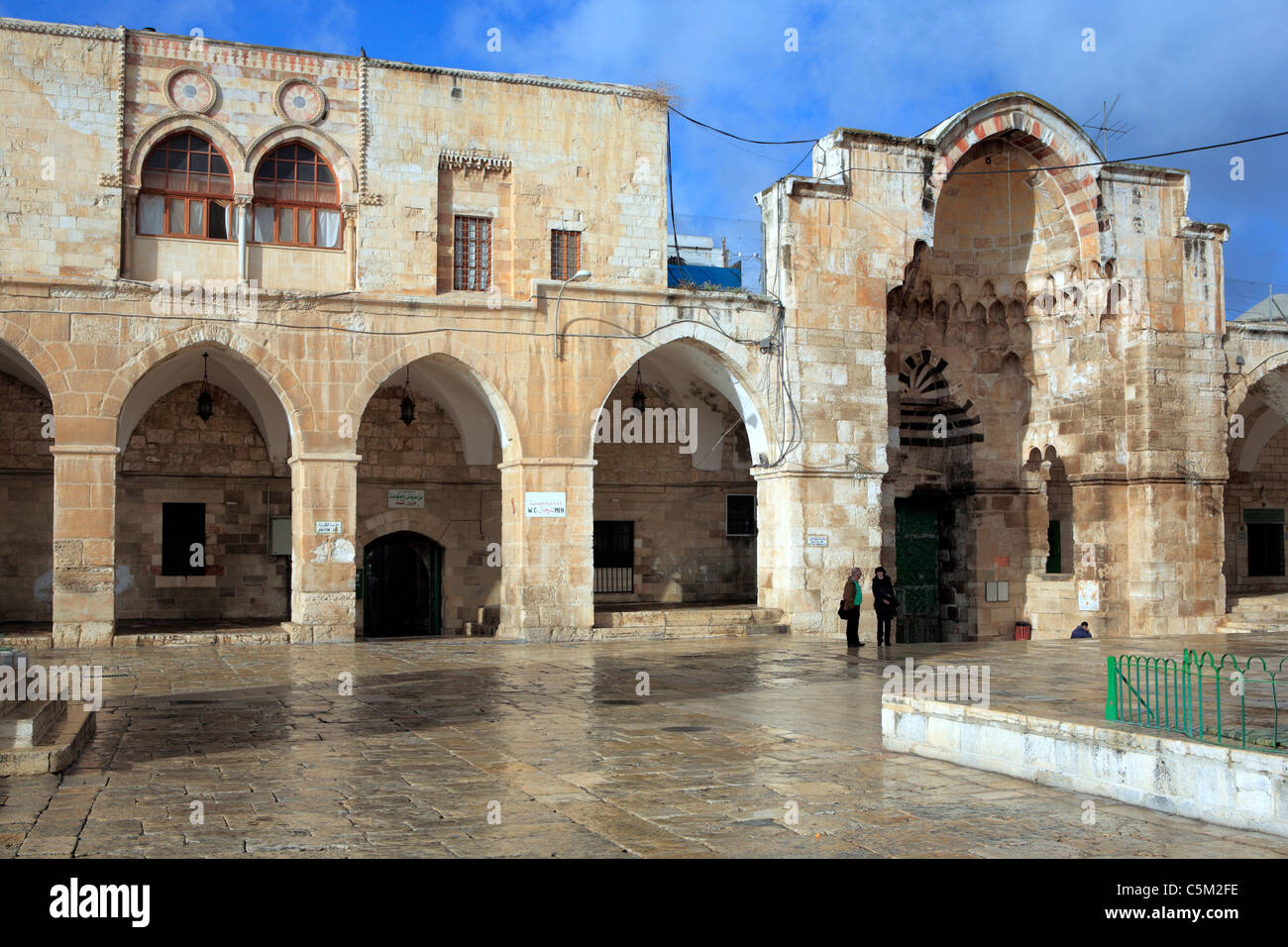 Moschea Al Aqsa (XI secolo), Gerusalemme, Israele Foto Stock