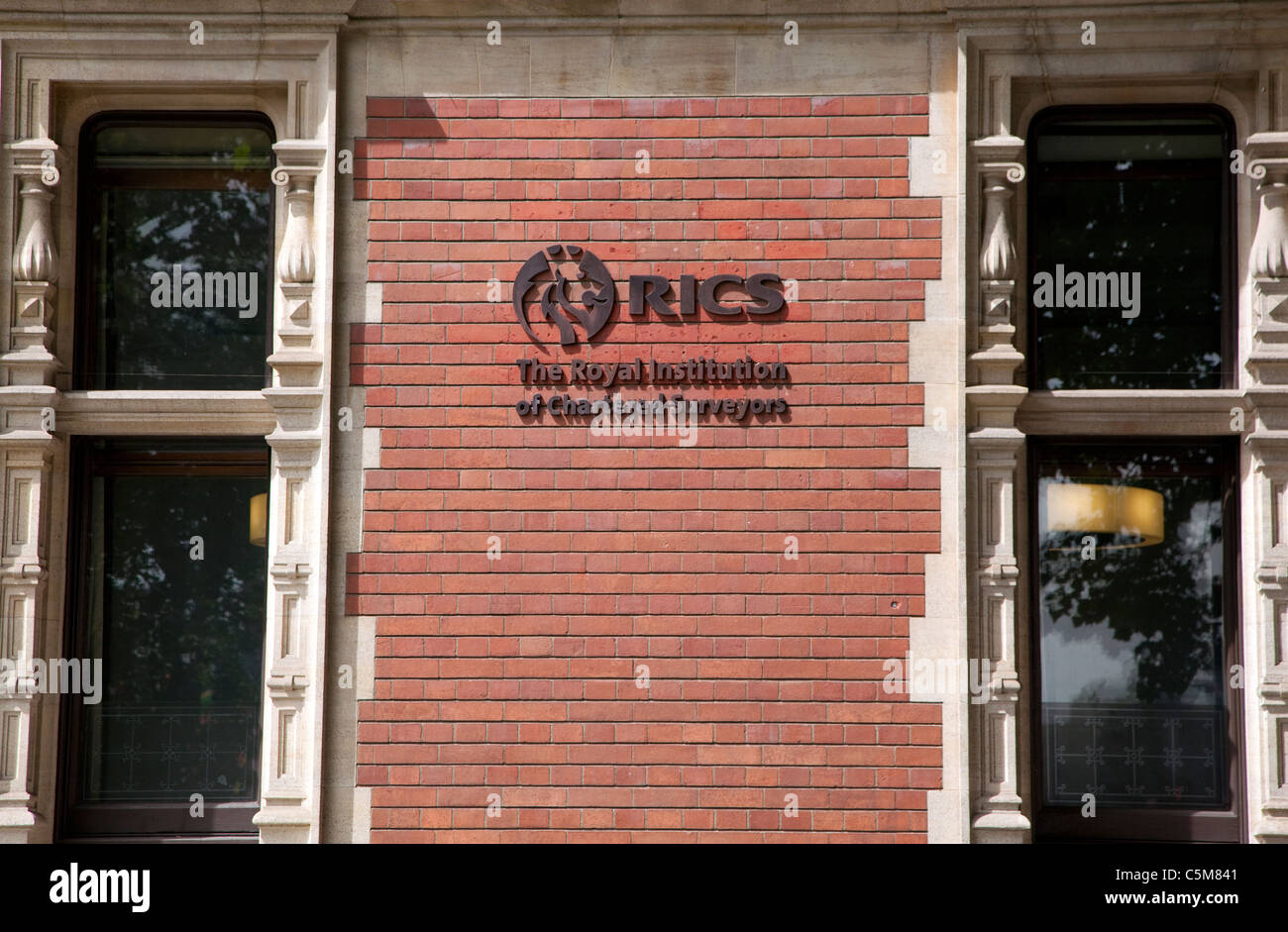 Royal Institution of Chartered Surveyors, Piazza del Parlamento, Londra Foto Stock