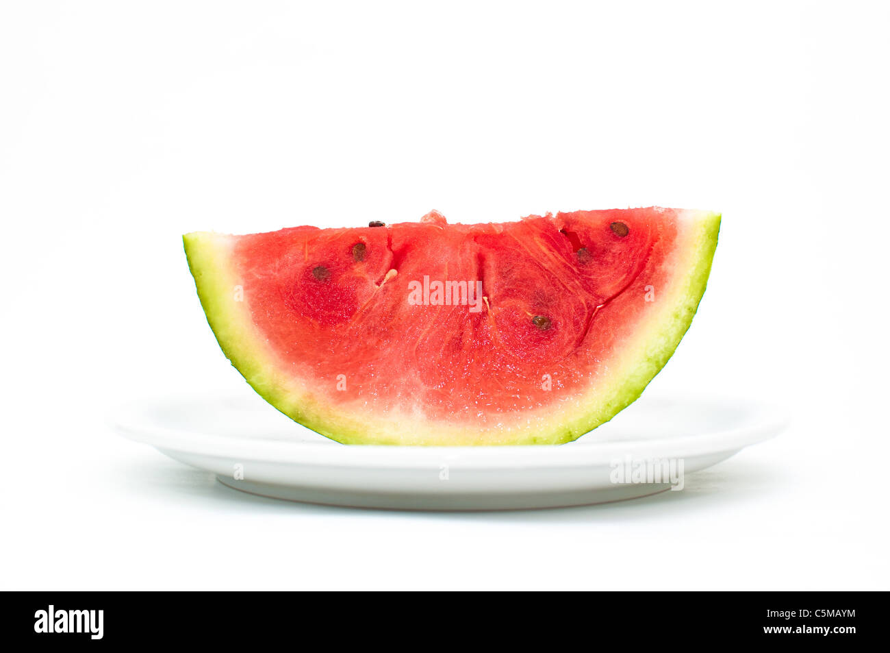 Chiudere l immagine di succosa, gustose fette di cocomero. Foto Stock