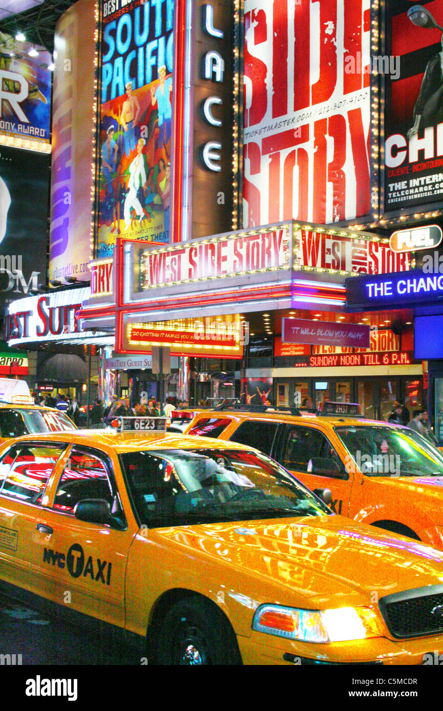 Times Square a New York Foto Stock