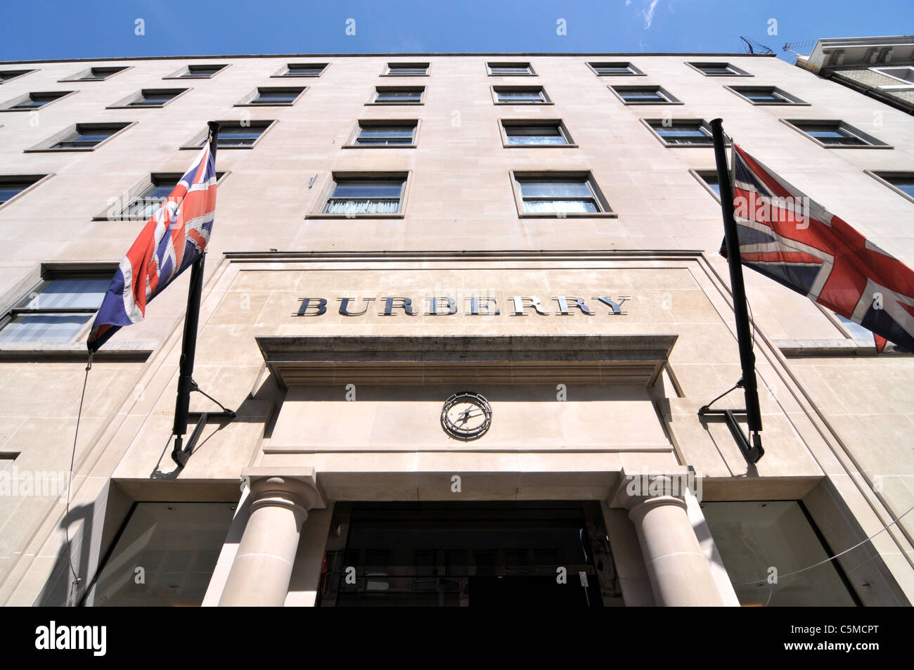 Burberry Store Bond Street Londra Foto Stock