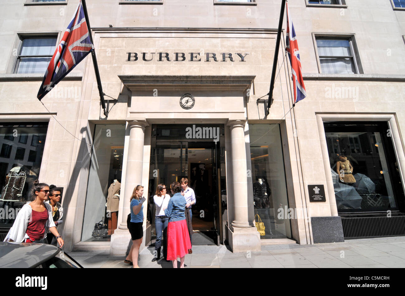 Burberry Store Bond Street Londra Foto Stock