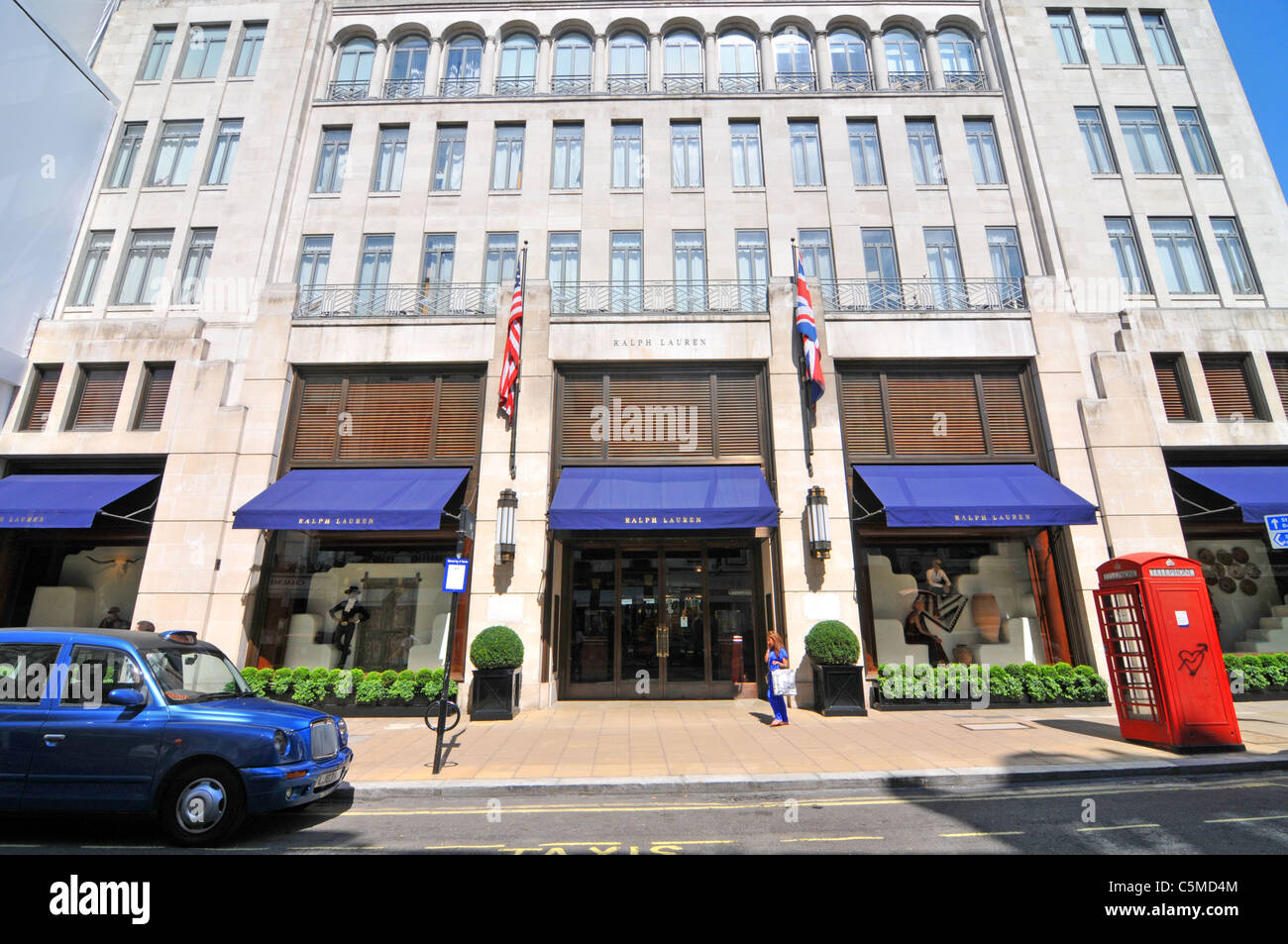 Ralph Lauren store Londra Bond Street Foto Stock