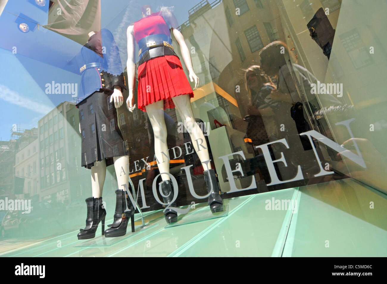 Alexander McQueen shop Bond Street Londra Foto Stock