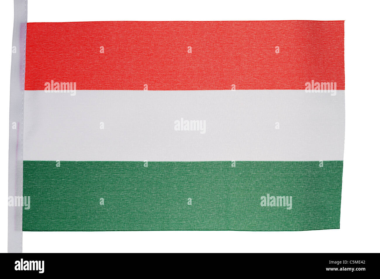 Bandiera ungherese Foto Stock