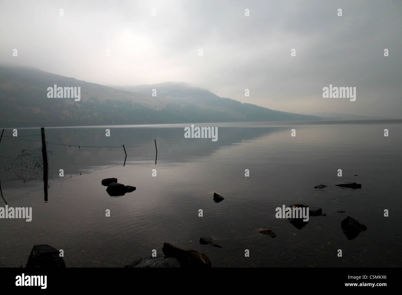 Loch Rannoch, Kinloch Rannoch, Perthshire Scozia Scotland Foto Stock