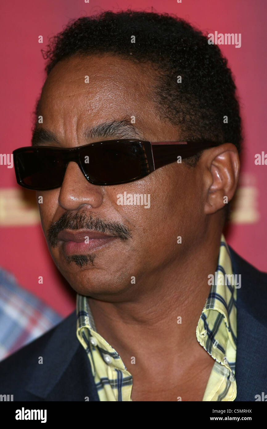 MARLON JACKSON FOREVER MICHAEL: il concerto tributo. Premere il tasto Conferenza BEVERLY HILLS LOS ANGELES CALIFORNIA USA 25 Luglio 2011 Foto Stock