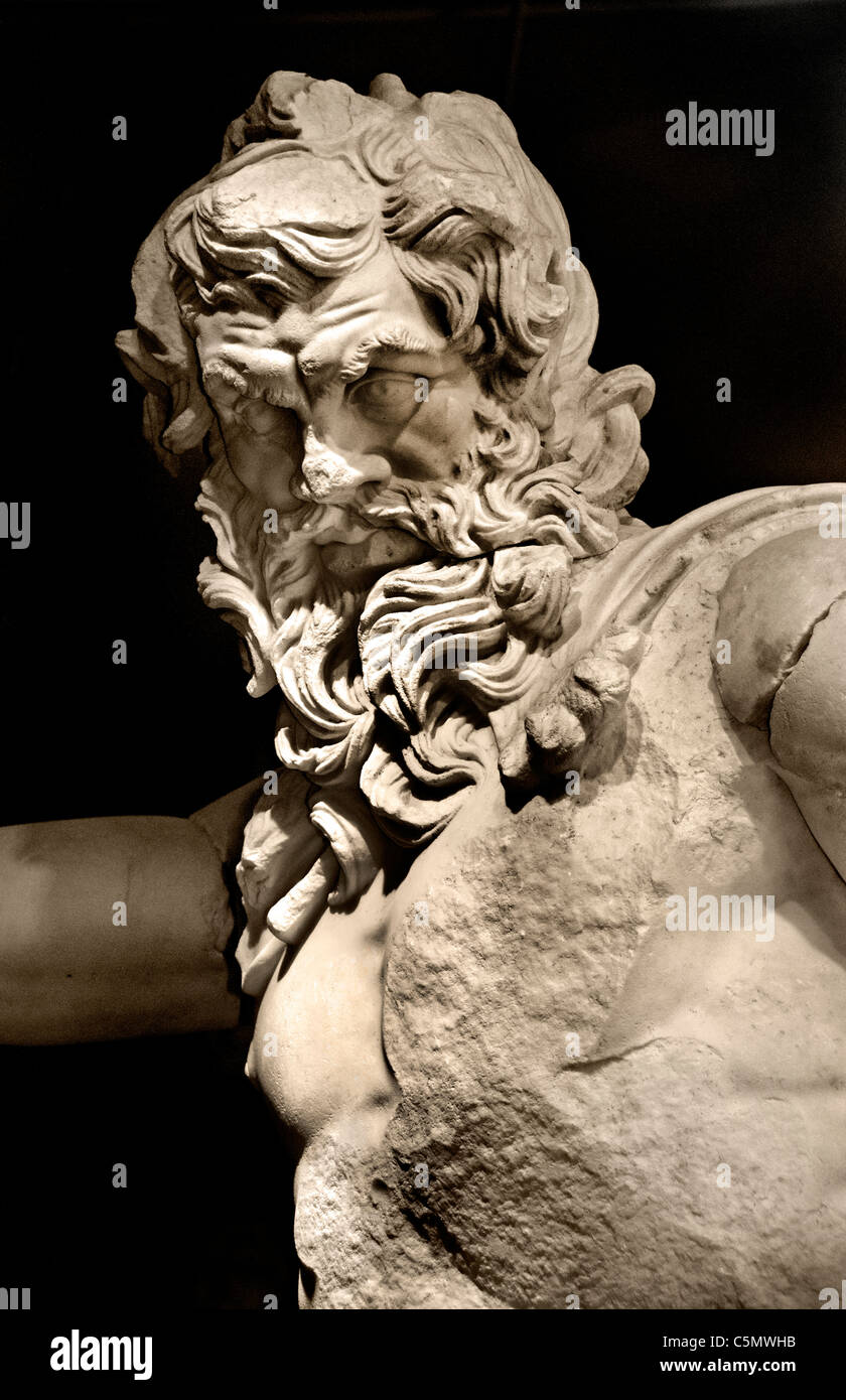 Il satiro Marsia mitologia greca Grecia II cento BC Roman Perge Perge Turchia Foto Stock