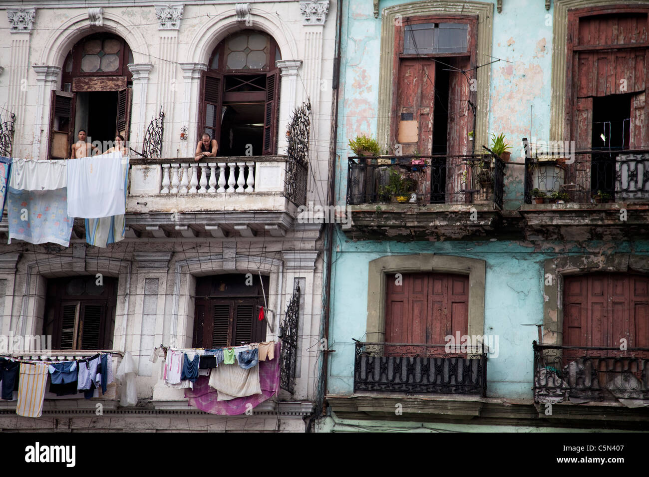 L'Avana Cuba skyline cityscape Foto Stock